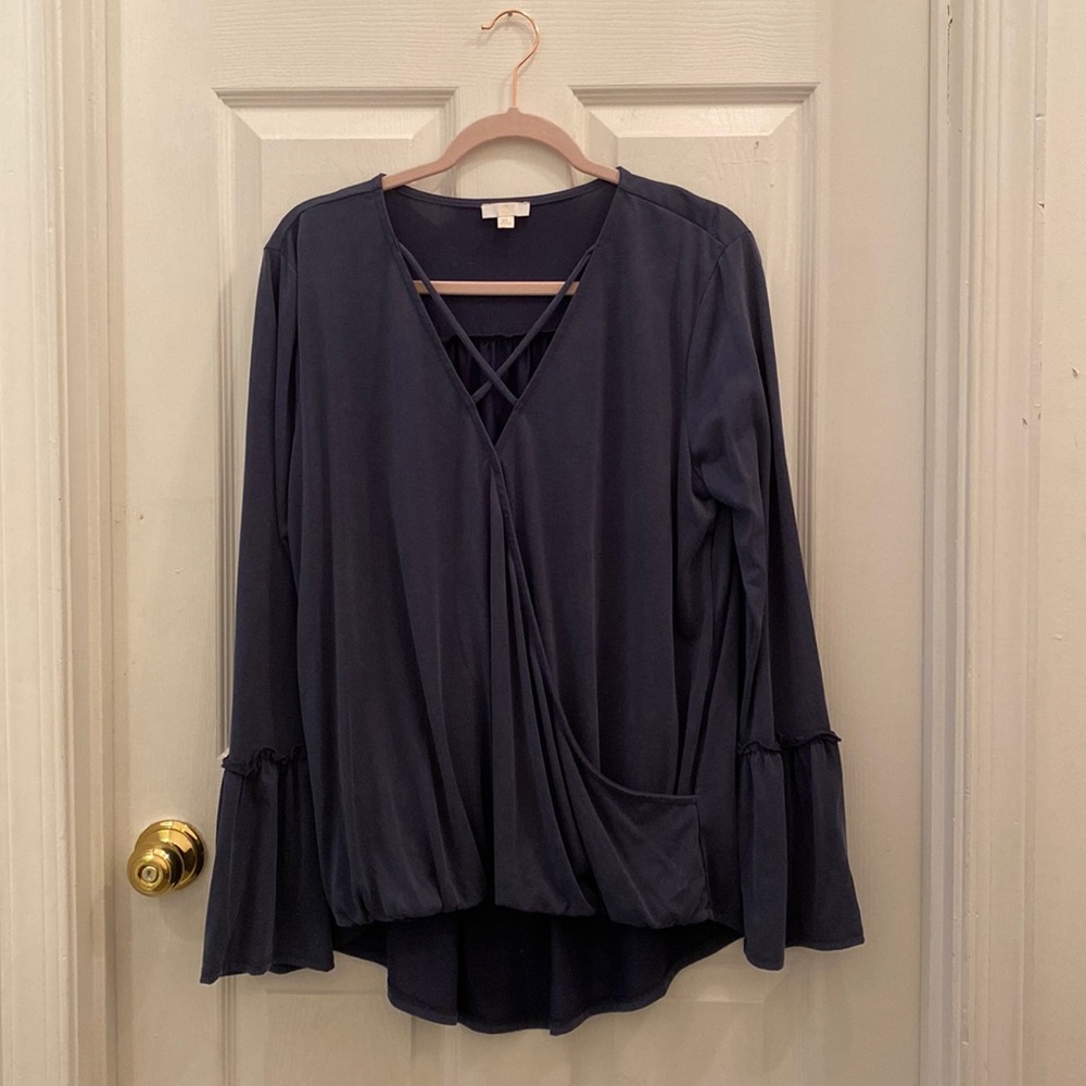 Charming Charlie long sleeve blouse